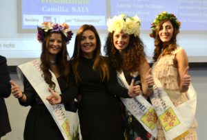 Camilla Nata con le Miss